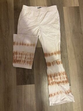 Versona White Elastic Waist Pants